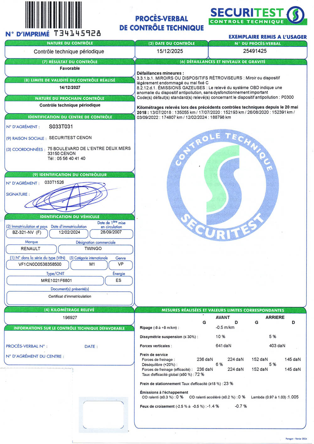 BZ-321-NV_Controle-Technique